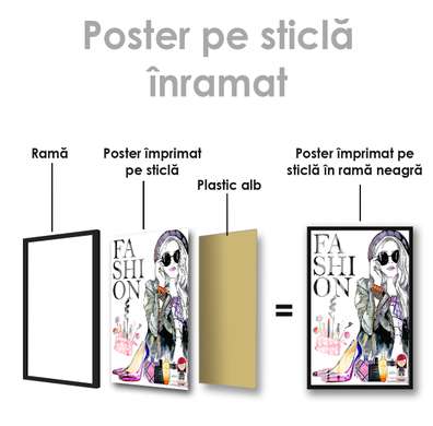 Poster - Modă, 30 x 45 см, Panza pe cadru