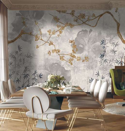 Wall Mural - Chinese style abstract park