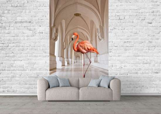 Fototapet - Flamingo într-un hol