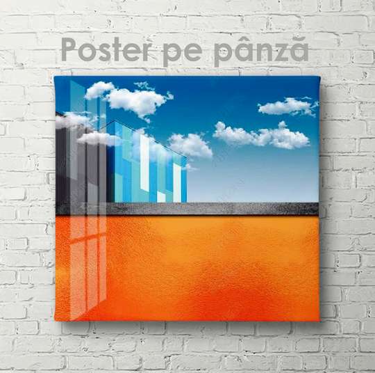Постер - Современный минимализм, 40 x 40 см, Холст на подрамнике, Минимализм