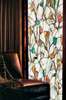 Самоклейка для окон, Декоративный витраж с абстрактными цветами, 60 x 90cm, Transparent, Витражная Пленка
