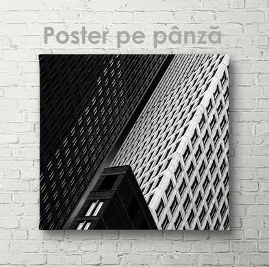 Poster - Arhitectura clădirii, 40 x 40 см, Panza pe cadru