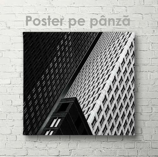 Poster, Arhitectura clădirii, 40 x 40 см, Panza pe cadru