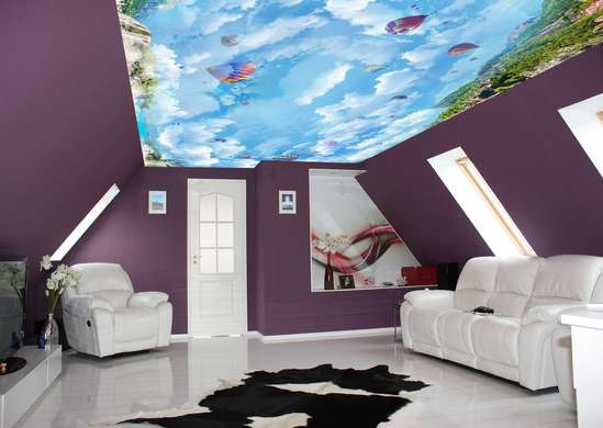Wall Mural - Sky and balloons