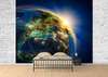 Wall Mural - Sunset in space