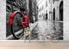 Wall Mural - Red bicycle