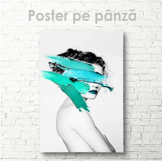 Poster - Girl, 30 x 45 см, Canvas on frame, Nude