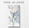 Poster - Peony rose, 30 x 60 см, Canvas on frame, Flowers