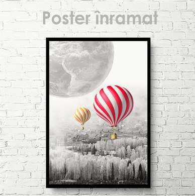 Poster - Balloon, 30 x 45 см, Canvas on frame