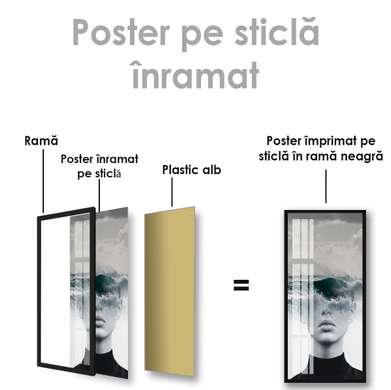 Poster - In my mind, 30 x 60 см, Canvas on frame