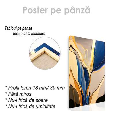 Постер - Гламурная абстракция, 30 x 45 см, Холст на подрамнике