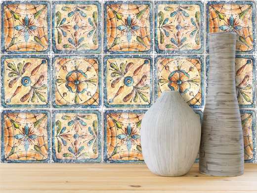 Italian tile with Moroccan pattern