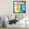 Poster - Rainbow, 40 x 40 см, Canvas on frame