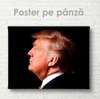 Постер - Дональд Трамп, 45 x 30 см, Холст на подрамнике