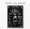 Poster - Coffee Shop, 30 x 45 см, Canvas on frame, Food and Drinks