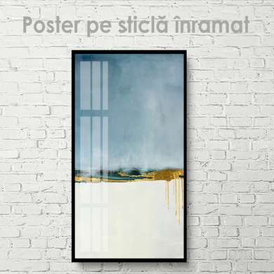 Poster - Minimalism delicat, 30 x 60 см, Panza pe cadru