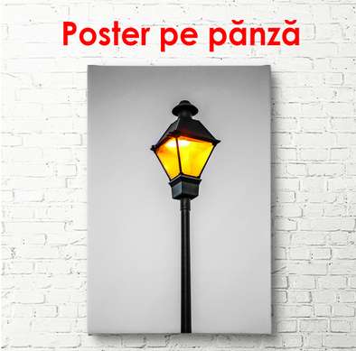 Poster - Felinar, 30 x 60 см, Panza pe cadru