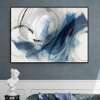 Poster - Abstractie albastrie, 45 x 30 см, Panza pe cadru