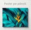 Poster - Tropical greenery, 45 x 30 см, Canvas on frame