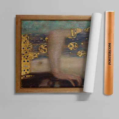 Stickere 3D pentru uși, Yufil 2 - Gustav Klimt, 60 x 90cm