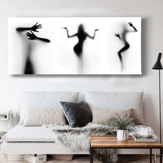 Poster - Shadows, 90 x 30 см, Canvas on frame