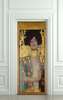 Stickere 3D pentru uși, Yufil 2 - Gustav Klimt, 60 x 90cm