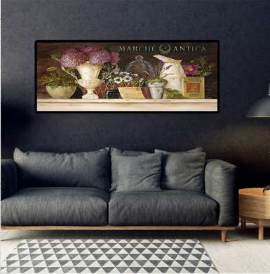 Poster - Beautiful still life, 90 x 45 см, Framed poster, Provence