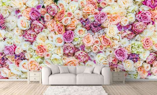 Wall Mural - Multicolored roses