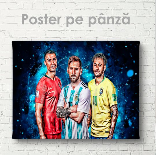 Постер, Три легенды, 45 x 30 см, Холст на подрамнике