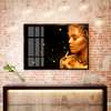 Poster - Golden girl, 45 x 30 см, Canvas on frame