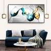 Poster - Glamorous glasses with drinks, 60 x 30 см, Canvas on frame, Glamour