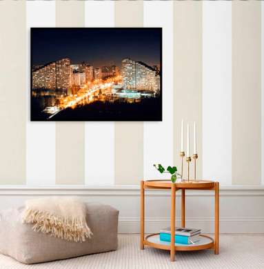 Poster - City gate, 60 x 30 см, Canvas on frame
