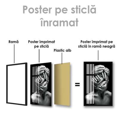 Poster - Glance, 30 x 45 см, Canvas on frame