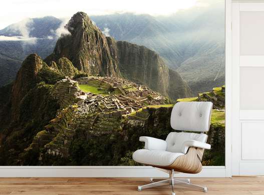 Fototapet - Orașul pierdut din Machu Picchu