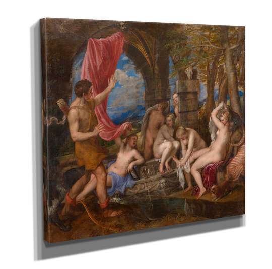 Poster - Gods and Goddesses, 40 x 40 см, Canvas on frame, Art