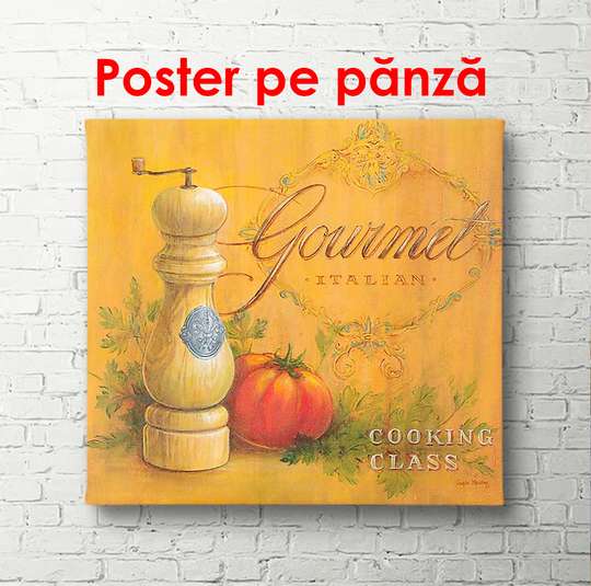 Poster - Abstract poster, 100 x 100 см, Framed poster, Provence