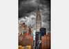 Wall Mural - Storm in the city
