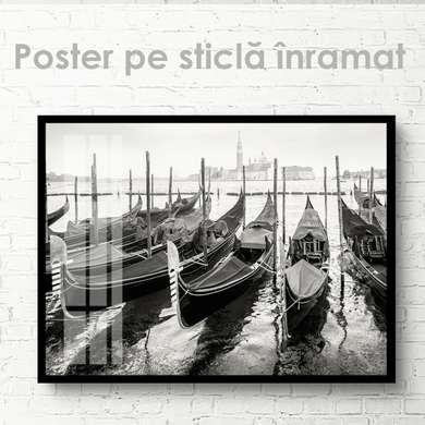 Poster - Gondolas, 45 x 30 см, Canvas on frame