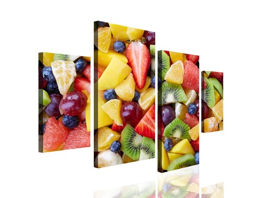 Модульная картина, Свежие фрукты, 180 x 108