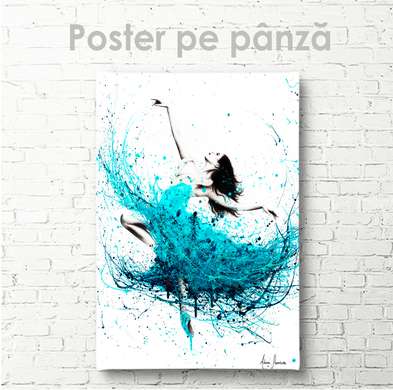 Poster - Dansul, 30 x 45 см, Panza pe cadru