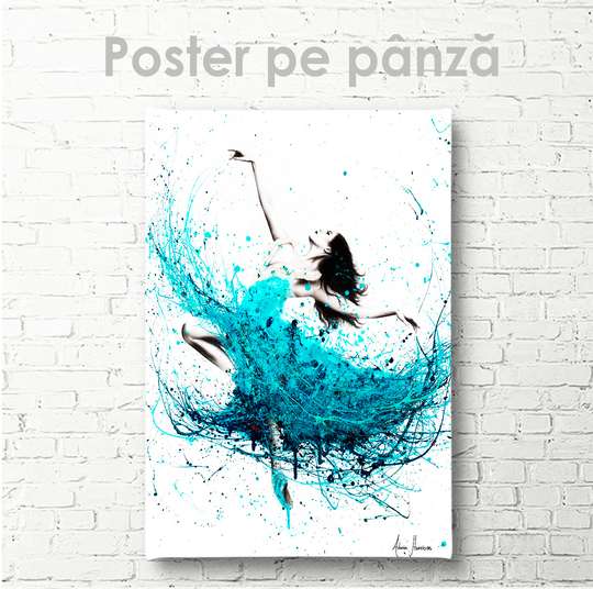 Poster - Dance, 30 x 45 см, Canvas on frame, Abstract