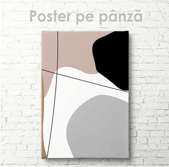 Poster - Minimalismul abstract 1, 30 x 45 см, Panza pe cadru