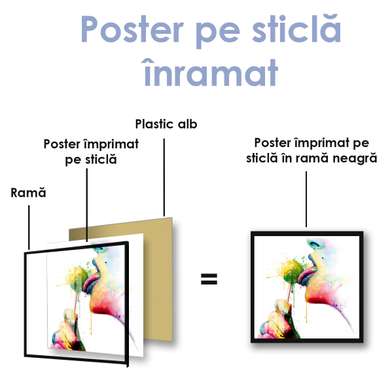 Poster - Abstract image, 40 x 40 см, Canvas on frame