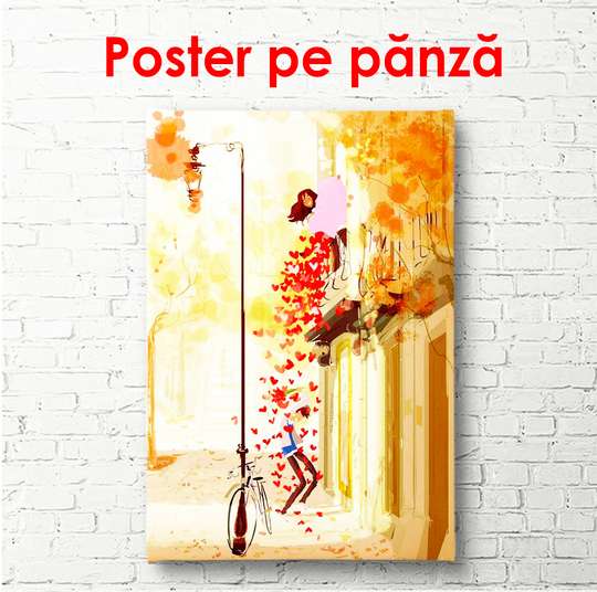 Poster - Autumn day, 60 x 90 см, Framed poster, Provence