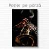 Постер - Саксофонист, 30 x 45 см, Холст на подрамнике, Разные