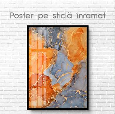 Poster - Fluid Art, 30 x 45 см, Canvas on frame