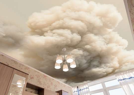 Wall Mural - Smoky clouds