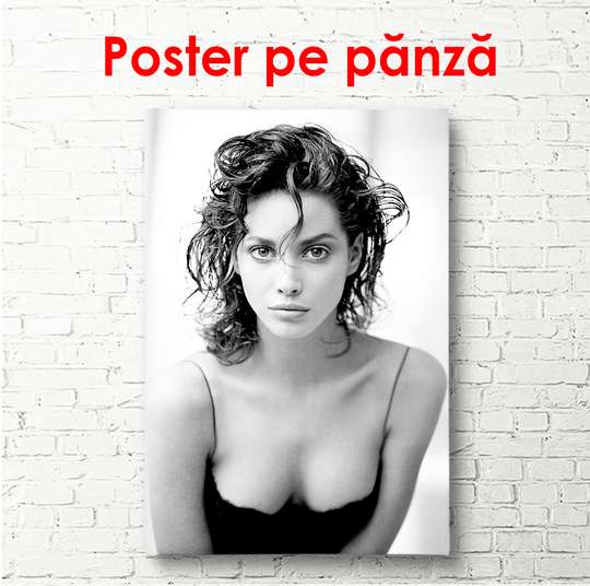 Poster - Christy Turlington, 60 x 90 см, Framed poster