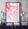 Poster - Pink abstraction, 30 x 45 см, 30 x 60 см, Canvas on frame