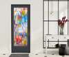 Autocolant pentru Ferestre, Vitraliu decorativ geometrie moderna, 60 x 90cm, Transparent